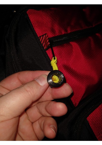 550 Paracord Için Bomba Şekilli Fermuar Çekme Aparatı (Plastik Aparattır!!!)
