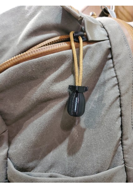 550 Paracord Için Bomba Şekilli Fermuar Çekme Aparatı (Plastik Aparattır!!!)