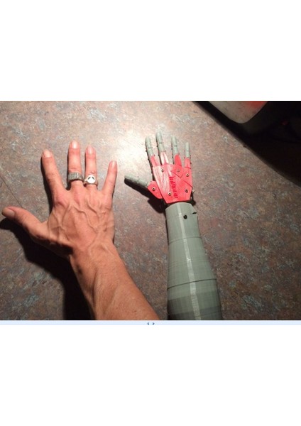 Inmoov Hand Jr Servo Kasnak (8g/9g Servo) (Plastik Aparattır!!!)