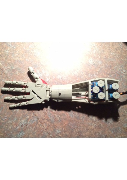 Inmoov Hand Jr Servo Kasnak (8g/9g Servo) (Plastik Aparattır!!!) modelleri