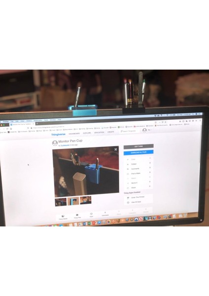 Monitör Kalem Kupası (Plastik Aparattır!!!)