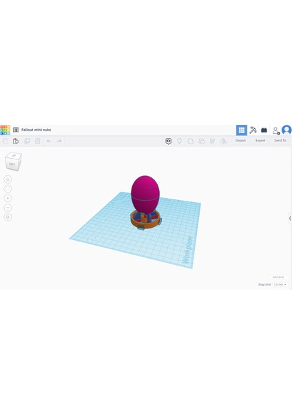 Fallout Mini Nükleer Bomba (Plastik Aparattır!!!) modelleri