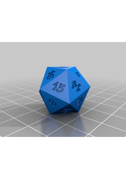 Dnd Zar D20 Rpg Usta Zar (Plastik Aparattır!!!) fiyatları