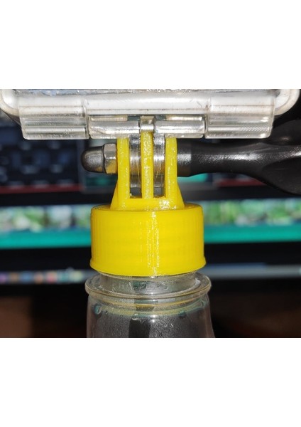 Aksiyon Kamera Montajı Pet Şişe Kapağı Boyutu (Plastik Aparattır!!!) indirimleri