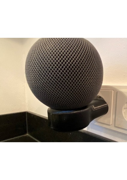 Apple Homepod Mini Şarj Cihazı Duvara Montaj Aparatı - Avrupa Versiyonu Duvara Montaj Tutucu Soketi (Plastik Aparattır!!!)
