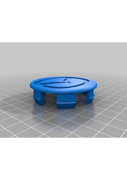 Mazda Logolu 57 mm Orta Göbek Kapağı (2 mm Daha Uzun Klipsler) (Plastik Aparattır!!!)