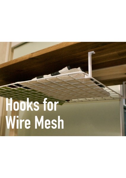 Bir Masanın Altında Tel Örgü Asmak Için Kancalar (Plastik Aparattır!!!)