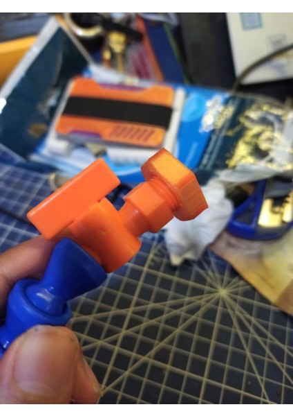 Esnek Hortum Plastik Için M14 Somun 1/4 " (Plastik Aparattır!!!)