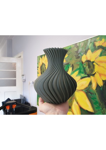 Fibonacci Vazo (Altlı) (Plastik Aparattır!!!)