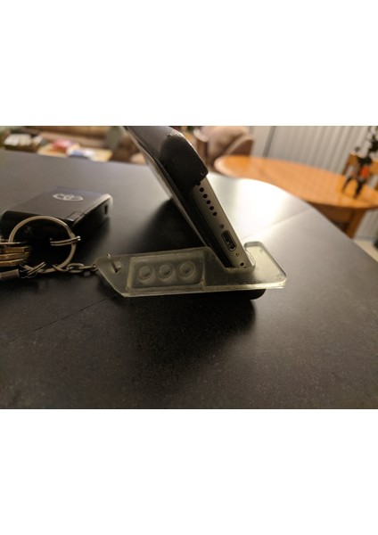 LEGO Keychain Akıllı Telefon Standı (Plastik Aparattır!!!)