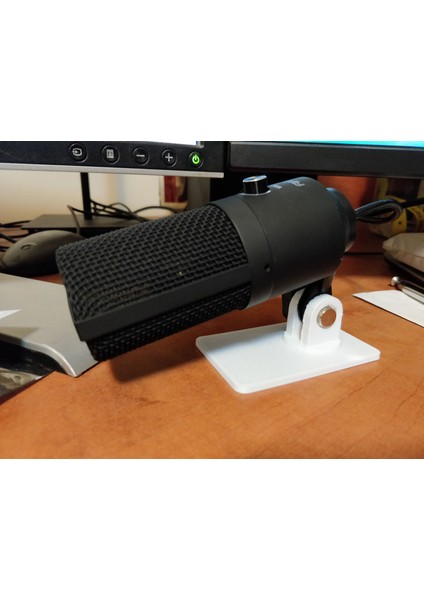 Fince Mikrofon Masaüstü Standı (Plastik Aparattır!!!) fırsatları