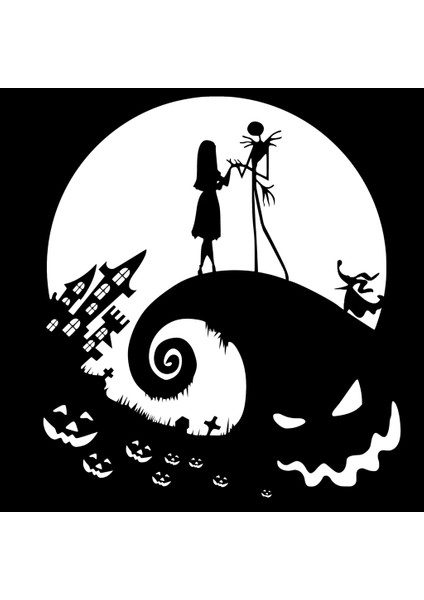 Jack Skellington ve Sally (Plastik Aparattır!!!)
