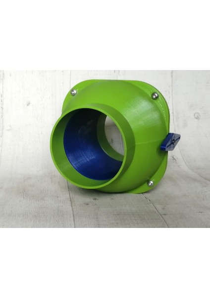 Atölye Toz Emme Ağı Için 100MM / 4 "küresel Vana Tipi Tıkanmaz Patlama Kapısı (Plastik Aparattır!!!)