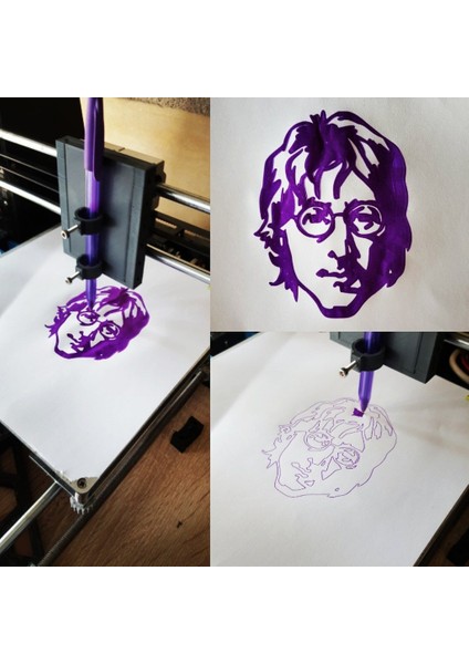 John Lennon Duvar Heykeli 2d (Plastik Aparattır!!!)