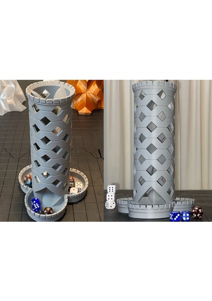 Kale Zar Kulesi - Üçlü Helix Spiral Fan (Plastik Aparattır!!!)
