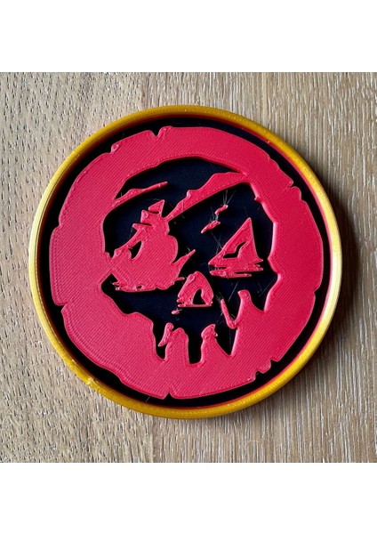 Hırsızlar Denizi Coaster - Kafatası (Plastik Aparattır!!!)