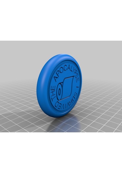 Tuvalet Kağıdı Kıyamet Madeni Para (Plastik Aparattır!!!) fiyatları