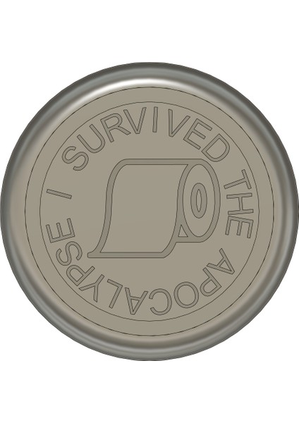 Tuvalet Kağıdı Kıyamet Madeni Para (Plastik Aparattır!!!) modelleri