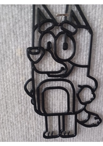 Bluey: Haydut 2d Duvar Sanatı (Plastik Aparattır!!!)