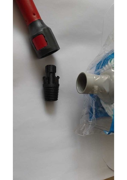 Vileda Adaptör Erkek Ila Dişli Konik Erkek (Plastik Aparattır!!!)