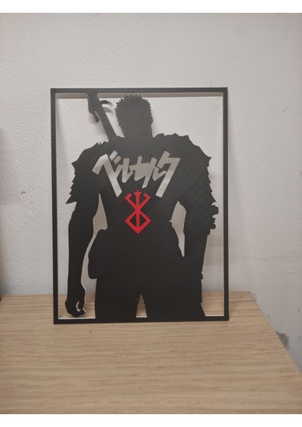 Berserk Cesaretleri 2d Duvar Sanatı (Plastik Aparattır!!!)