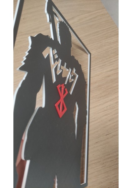 Berserk Cesaretleri 2d Duvar Sanatı (Plastik Aparattır!!!)