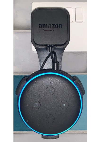 Amazon Echo Dot Gen 3 Birleşik Krallık Geçmeli Kola Sahip Fiş Montajı (Plastik Aparattır!!!) fırsatları