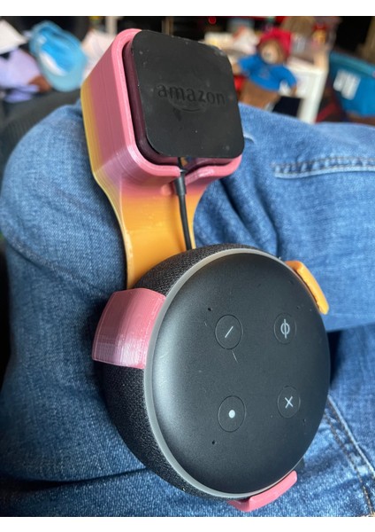 Amazon Echo Dot Gen 3 Birleşik Krallık Geçmeli Kola Sahip Fiş Montajı (Plastik Aparattır!!!) indirimleri