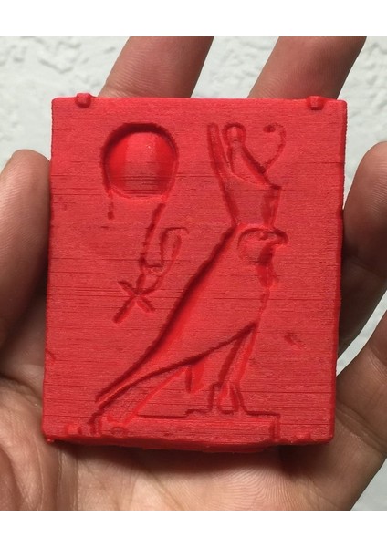 Tanrı Horus'u Şahin Olarak Tasvir Eden Rölyef Plaket (Plastik Aparattır!!!) indirimleri