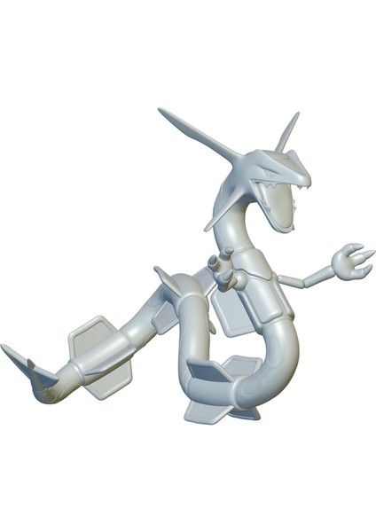 Pokemon Rayquaza #384 - 3D Baskı Için Optimize Edildi (Plastik Aparattır!!!)