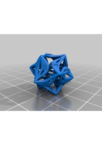 Kıvrımlı 20 Taraflı Zar (Plastik Aparattır!!!) fiyatları