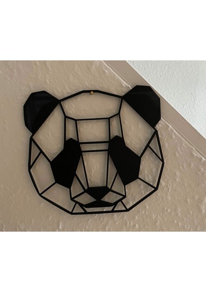 Geometrik Panda Duvar Heykeli (Plastik Aparattır!!!) indirimleri