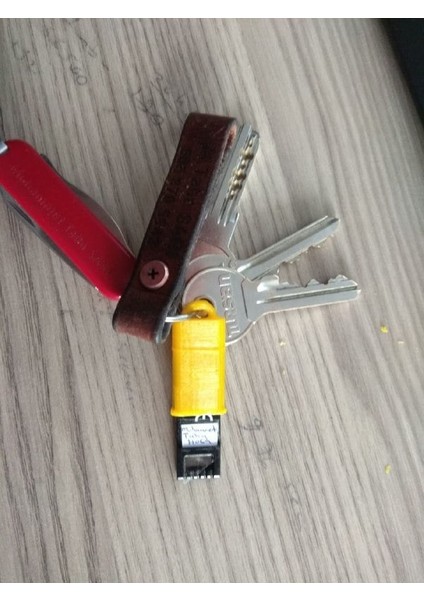 USB Disk Kutusu Anahtarlık Kutusu Flash Disk Anahtarlık (Plastik Aparattır!!!)