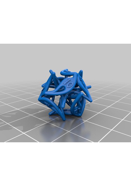 Kıvrımlı 12 Taraflı Zar (Plastik Aparattır!!!) fiyatları