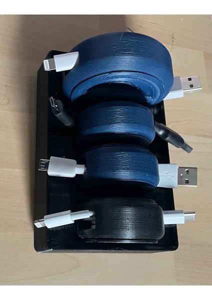 Gridfinity Kablo Makarası Tutucu (Plastik Aparattır!!!) modelleri