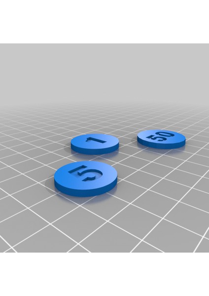 Madeni Para 5 Cent-50 Cent-1 Euro (Plastik Aparattır!!!)