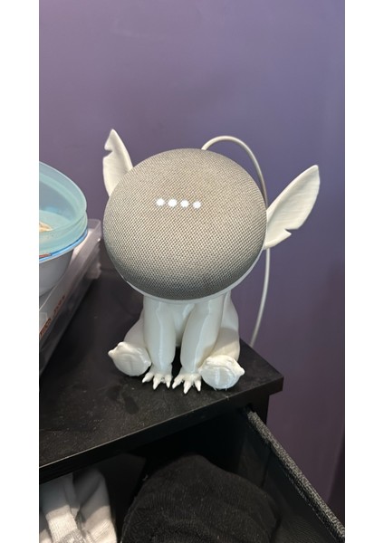 Stitch Google Home Mini Standı (Plastik Aparattır!!!)