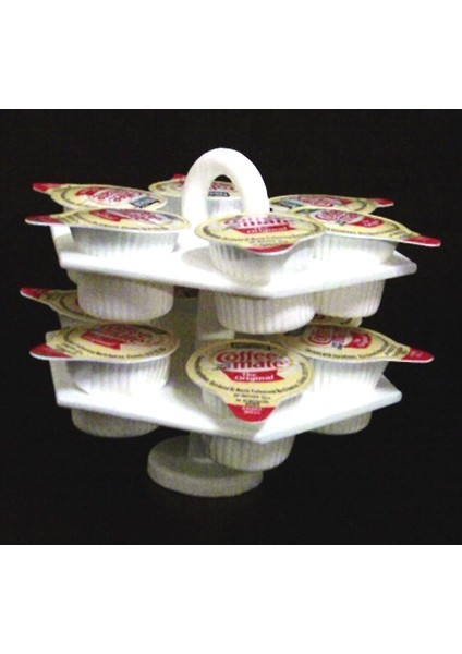 Kahve Krem Caddy (Plastik Aparattır!!!)