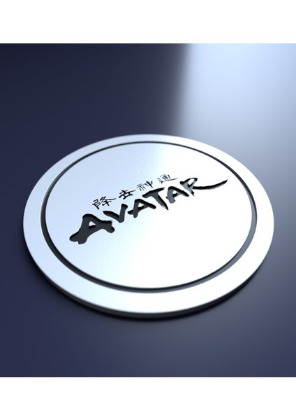 Avatar: Son Airbender - Içecek Coaster (Plastik Aparattır!!!)