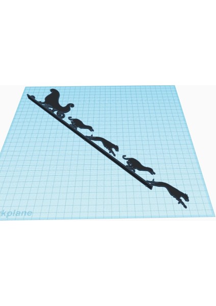 Greyt Kızak Silueti (Plastik Aparattır!!!)