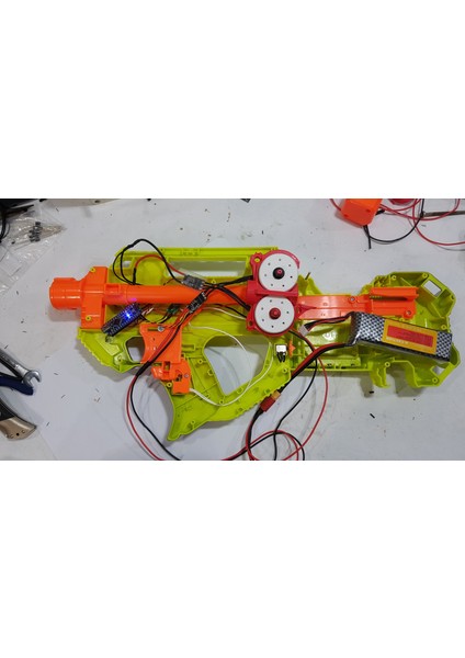 Nerf Rayven Rayvenfire Fırçasız Motor Kurulumu (Plastik Aparattır!!!) fırsatları