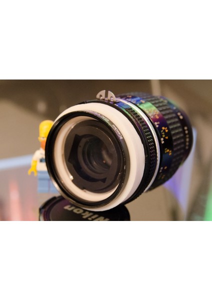 Ultra Makro Için Ters Lens Filtre Tutucusu - Nikon Montaj Aparatı (Plastik Aparattır!!!)