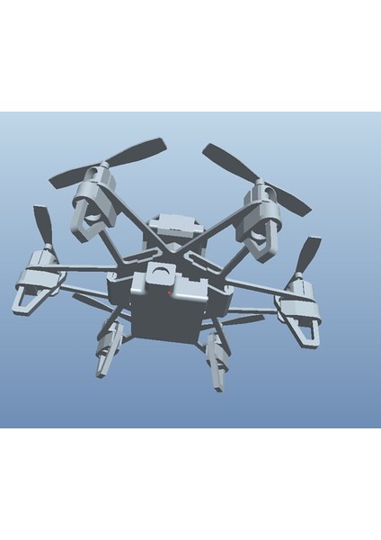 3D Baskı Mini Selfie Hexacopter Modelleme - Elf Vrdrone Project (Plastik Aparattır!!!) indirimleri