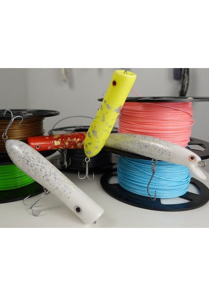 Topwater Popper Plug Balıkçılık Cazibesi (Plastik Aparattır!!!)
