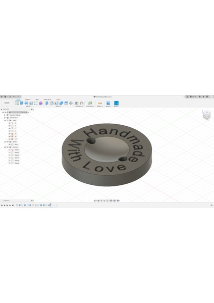 Aşk Düğmeli El Yapımı - Tığ, Örgü Veya Dikiş Için (Plastik Aparattır!!!)