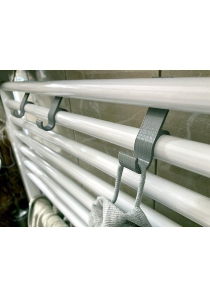 Banyo Isıtma Merdiveni Için Havlu Askısı (Plastik Aparattır!!!)