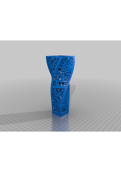 Voronoi Spiral Orta Parçası / Vazo (Plastik Aparattır!!!) modelleri