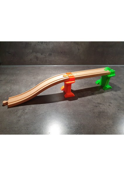 Eski Ikea Setiyle Uyumlu Ahşap Tren Köprüsü Sütunu (Plastik Aparattır!!!)