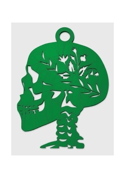 Kafatası Sanat Kolye (Plastik Aparattır!!!)