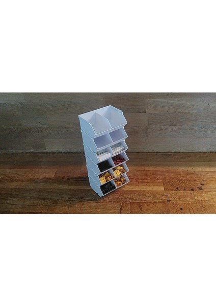 Alt Bölmeli Istiflenebilir Kutu 82,8X64X36MM (Vazo Modu) (Plastik Aparattır!!!) modelleri